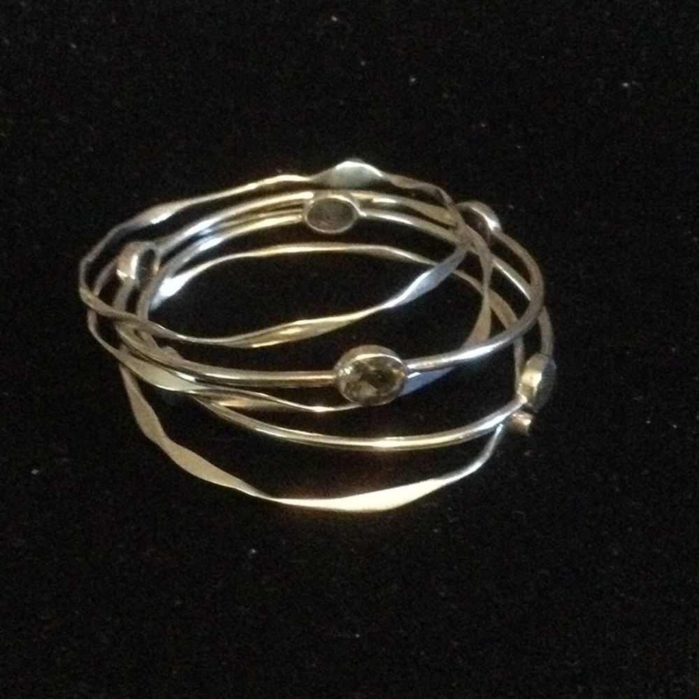 Silver Bangles